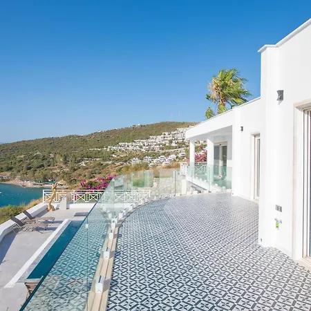 Bodrumda Essiz Deniz Manzarali Lueks Boss 1 Willa Milas