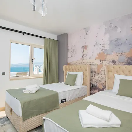 Bodrumda Essiz Deniz Manzarali Lueks Boss 1 Villa Milas